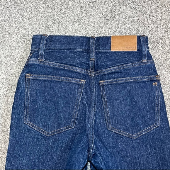 Madewell The Perfect Vintage Straight Jean Greenhaven Wash Women’s Size 23 Denim - Picture 12 of 14